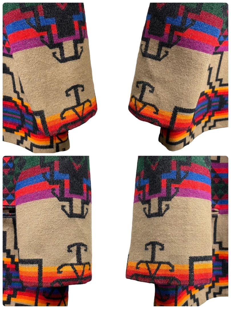 Pendleton Native Pattern Wool Jacket Rare Native … - image 7