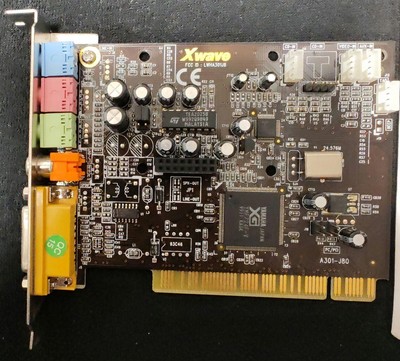 美品 wave LWHA301J8 YAMAHA XG YMF724F-V Xwave LWHA301J8 YAMAHA XG YMF724F-V with driver CD Untested