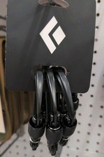 BLACK DIAMOND HotForge Screwgate Carabiner 3-Pack  One Size, Black 3-Pack 