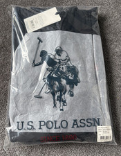 U.S. POLO ASSN. Herren Hoodie Schwarz L neu u...