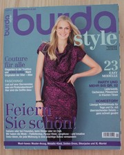 burda Style mit Schnittmuster - 1/2013 * Januar 2013
