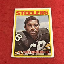 1972 Topps L.C. Greenwood #101 (RC) Rookie Card (VGEX). rookie card picture