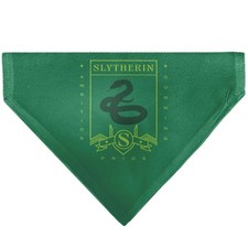 Harry Potter Pet Bandana Slytherin Traits One Size, Multicolor