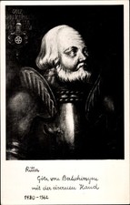 Künstler Ak Kösatz, A., Ritter, Götz von Berlichingen, Eiserne Hand - 4123672