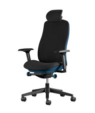 Authentic Herman Millerยฎ Vantum Gaming Chair, Colour Black/Nightfall Blue