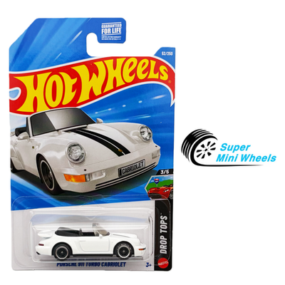 Hot Wheels 2026 #52 Porsche 911 Turbo Cabriolet White | eBay