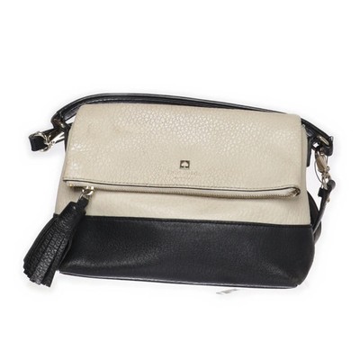 Kate Spade, Handtasche, Damen, Beige/Schwarz, 25, 7, 16 cm #zWM