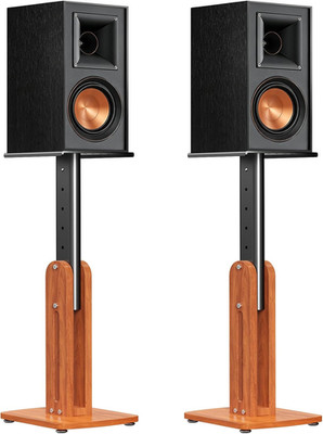 Solid Wood Speaker Stands Pair for Studio Monitor and Bookshelf Speakers | Heigh