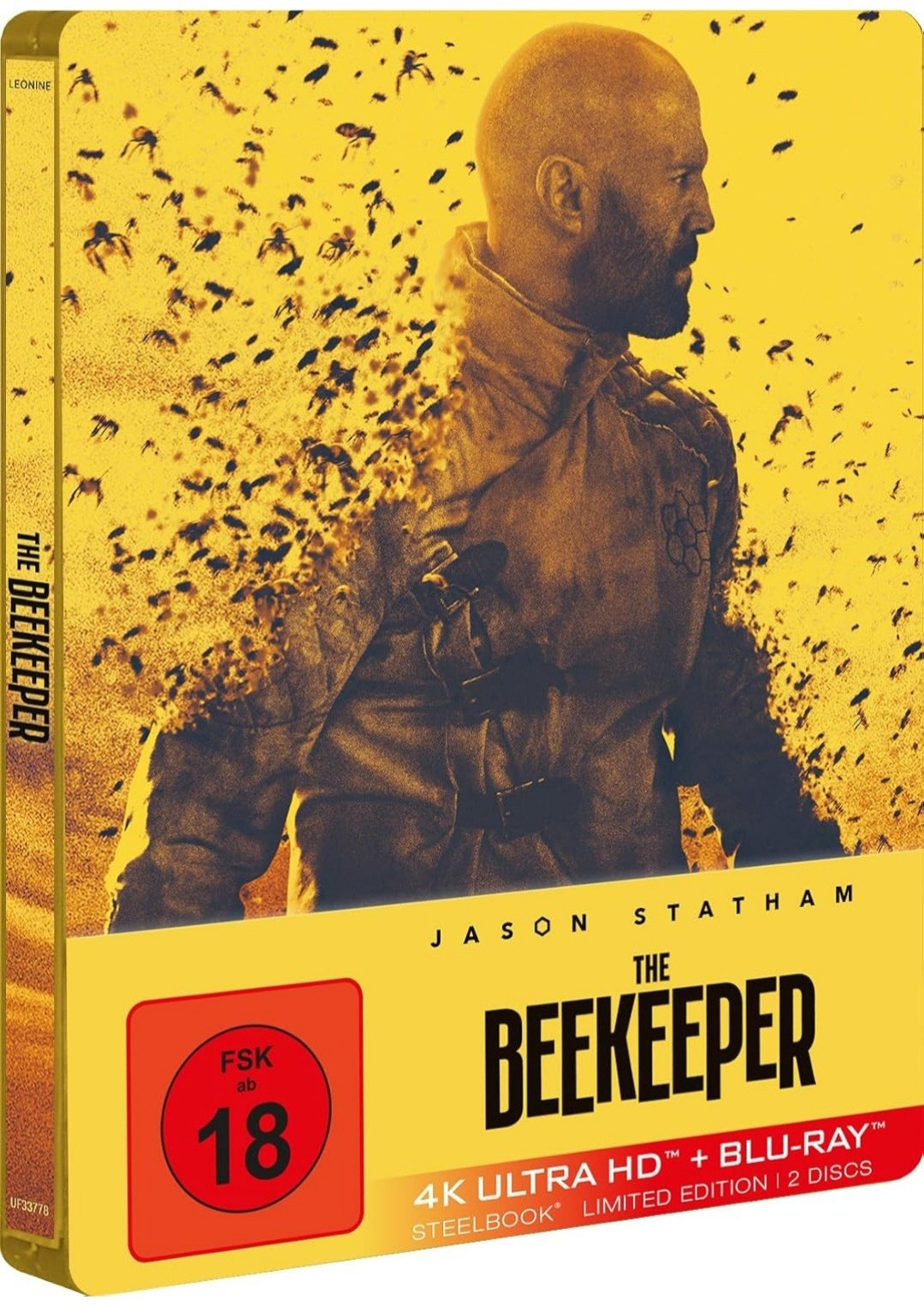 THE BEEKEEPER- 4K UHD Blu-ray- Steelbook- New