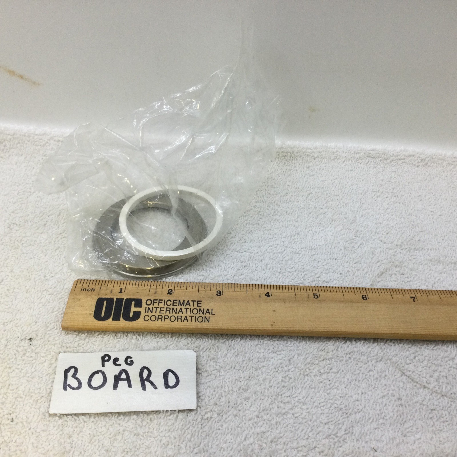 Delta RP34350-SS Spout Base With Gasket In Stainless Steel