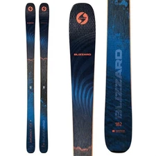 NEW! 2026 BLIZZARD ANOMALY 88 176cm SKIS w/ATOMIC STRIVE 12GW BLACK BINDINGS