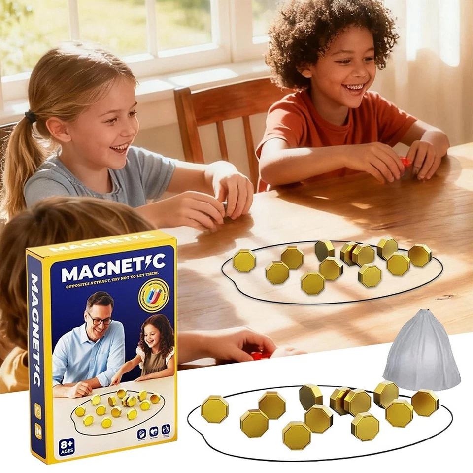 2025 The Magnetic Attraction Strategy Game For Family Party Night Fun 2 Players - Image 4 of 4