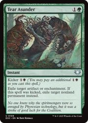Tear Asunder 109 Uncommon Commander: Edge of Eternities