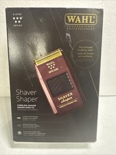 Men's Wahl 5 Star Shaver Shaper Cord Cordless Bump-Free Gold Foil Rechargeable