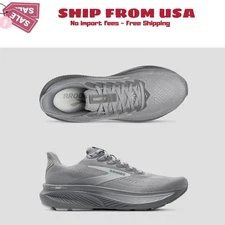 Brooks Men's Ghost 17 Primer Gray/Oyster Mushroom Running Shoes- All Sizes