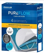 2x Cabin Air Filters VW Polo Taigun Virtus / Seat Ibiza Arona - PureFlow PC5661X