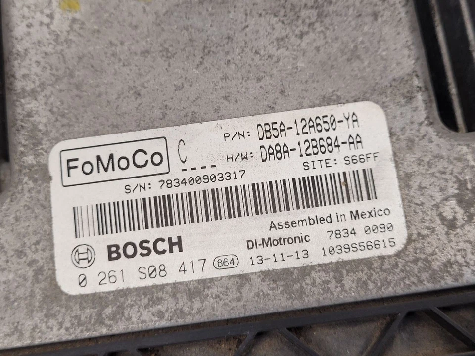 2013-2015 2017-2019 LINCOLN MKT Engine ECM Electronic Control Module 3.5L Turbo Foto 4 de 4