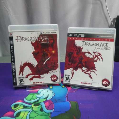 PS3 Playstation 3 Dragon Age Origins and Dragon Age Origins Awakening TESTED