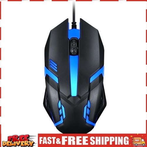 120 cm USB 5500 DPI 2 Tasten LED kabelgebundene Mäuse Glow Business Mouse für Ga