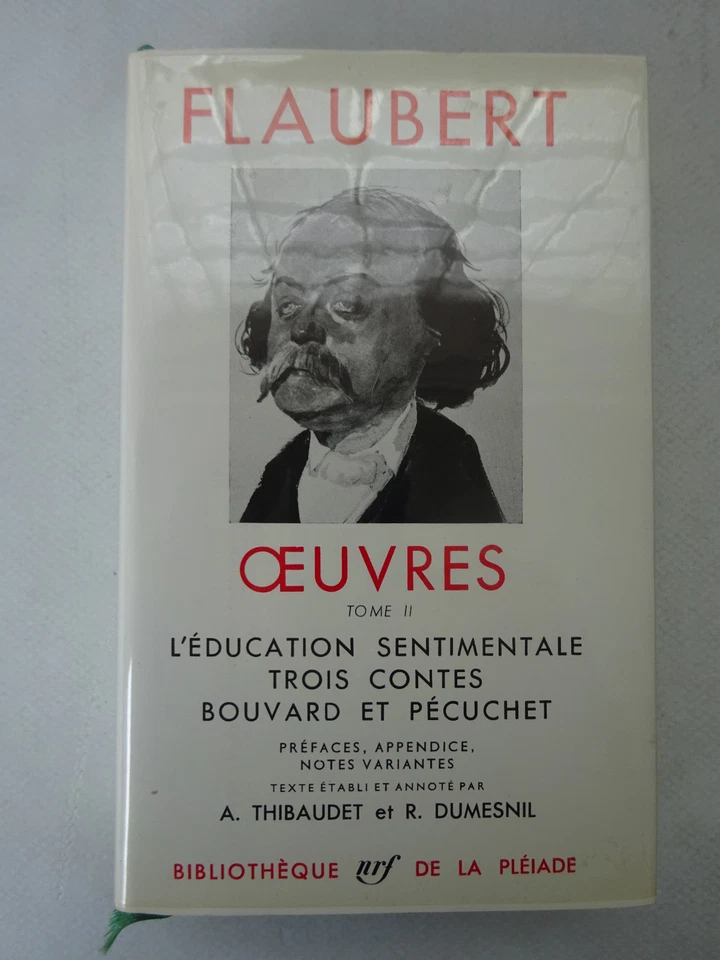 [PLEIADE]. FLAUBERT, Gustave. Œuvres. Tome II. 1968 - Photo 2/4