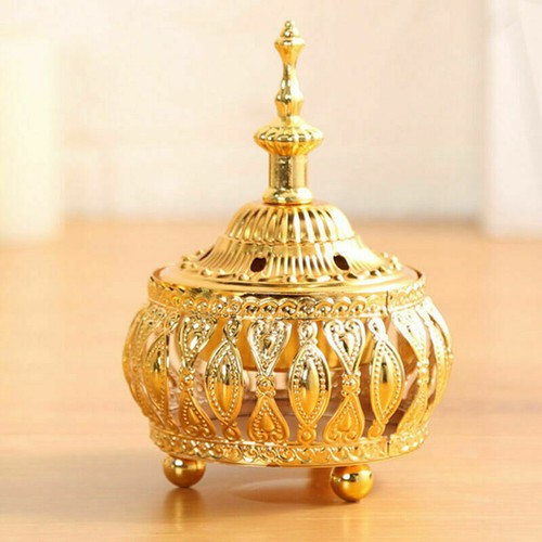 Arabic Style Metal Incense Burner Home Retro Decorative Ornaments Incense Burner - Picture 5 of 13