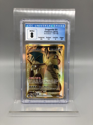 Dragonite-EX graded CGC 8 for sale on eBay