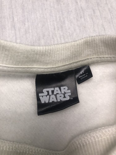 Star Wars Baby Yoda “To Do List” Sweater Kid Boy Tie Dye Size 5T Beige/White - Picture 4 of 8