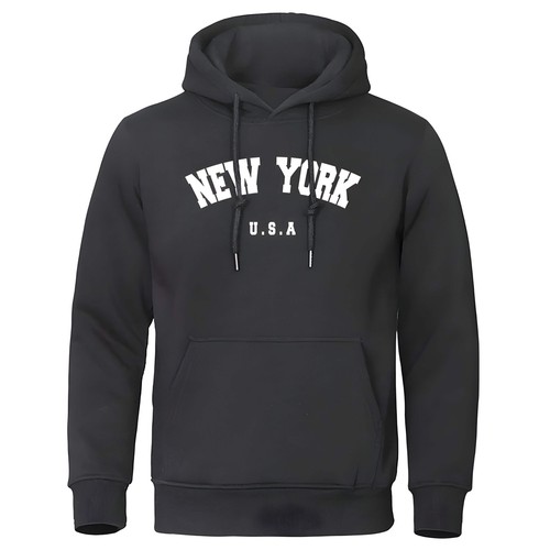 Men's Casual Hooded Sweater with Stylish Print in Multiple Colors and Sizes for - Picture 19 of 71