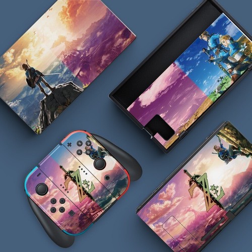 Nintendo Switch Skin Sticker Protector Iron Superhero Decal Stickers Cover Wrap - Picture 13 of 47