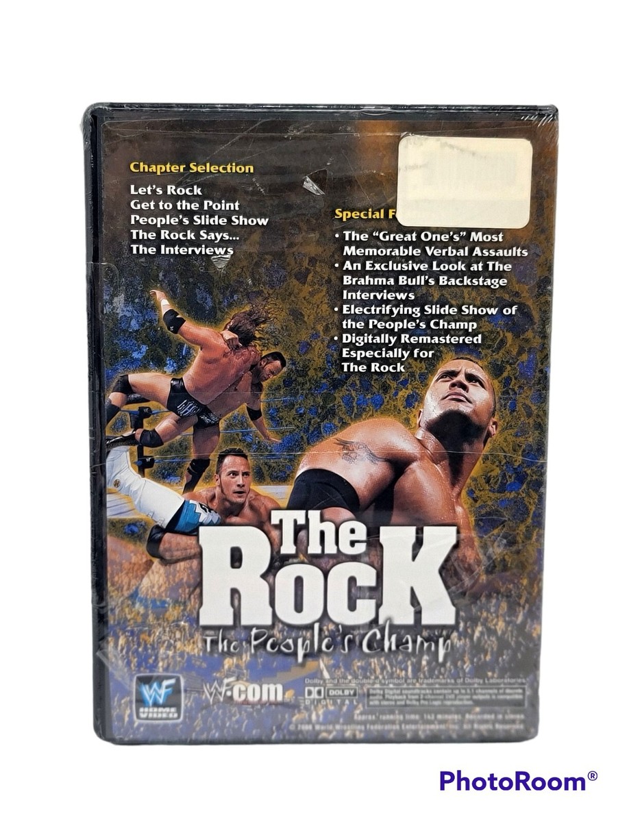 NEW WWF The Rock: The People's Champ DVD World Wrestling