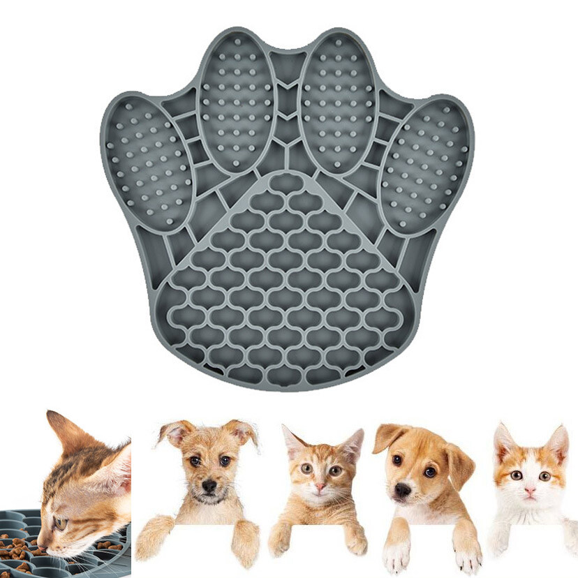 Licky Mats for Dogs Silicone Pet Lick Food Feeding Mat for Dog, Cat and