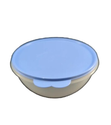 Tupperware Sheer 12c/3L Mixing Bowl Z 2518A-2 Periwinkle