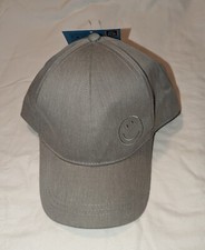 ALDI Gear Capsule Collection Gray  Baseball Cap Hat Smile Face 2023