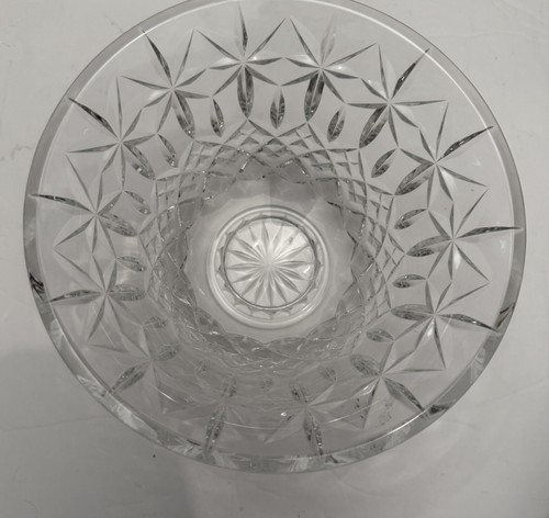 VTG WATERFORD CRYSTAL BALMORAL FOOTED BOWL CENTERPIECE 7 7/8”-DISCONTIN.. - Picture 3 of 9
