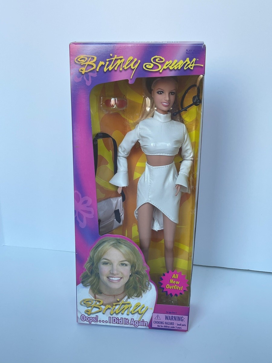 NRFB Britney Spears Doll “Oops!… I Did It Again” White Outfit | eBay