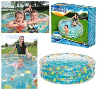 Bestway Planschbecken Tropical 170 Cm - Aufblasbarer Kinderpool Schwimmbecken
