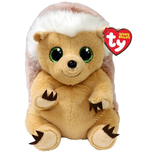 OFFIZIELLES TY BEANIE BABY BÄUCHE UMHÄNGETASCHE IGEL REG 6 ZOLL STOFFTIER 40595