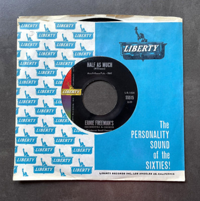 7'' Ernie Freeman - Half As Much - US Liberty