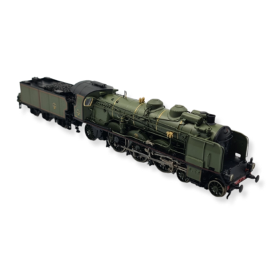 REE MB-138 - PLM Dampflok 2-231 D 229 Grün Ep.2, Rote Zierstreifen Tender 25m3