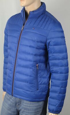 Tommy Hilfiger Blue Ultra Loft Puffer Packable Coat NWT $195