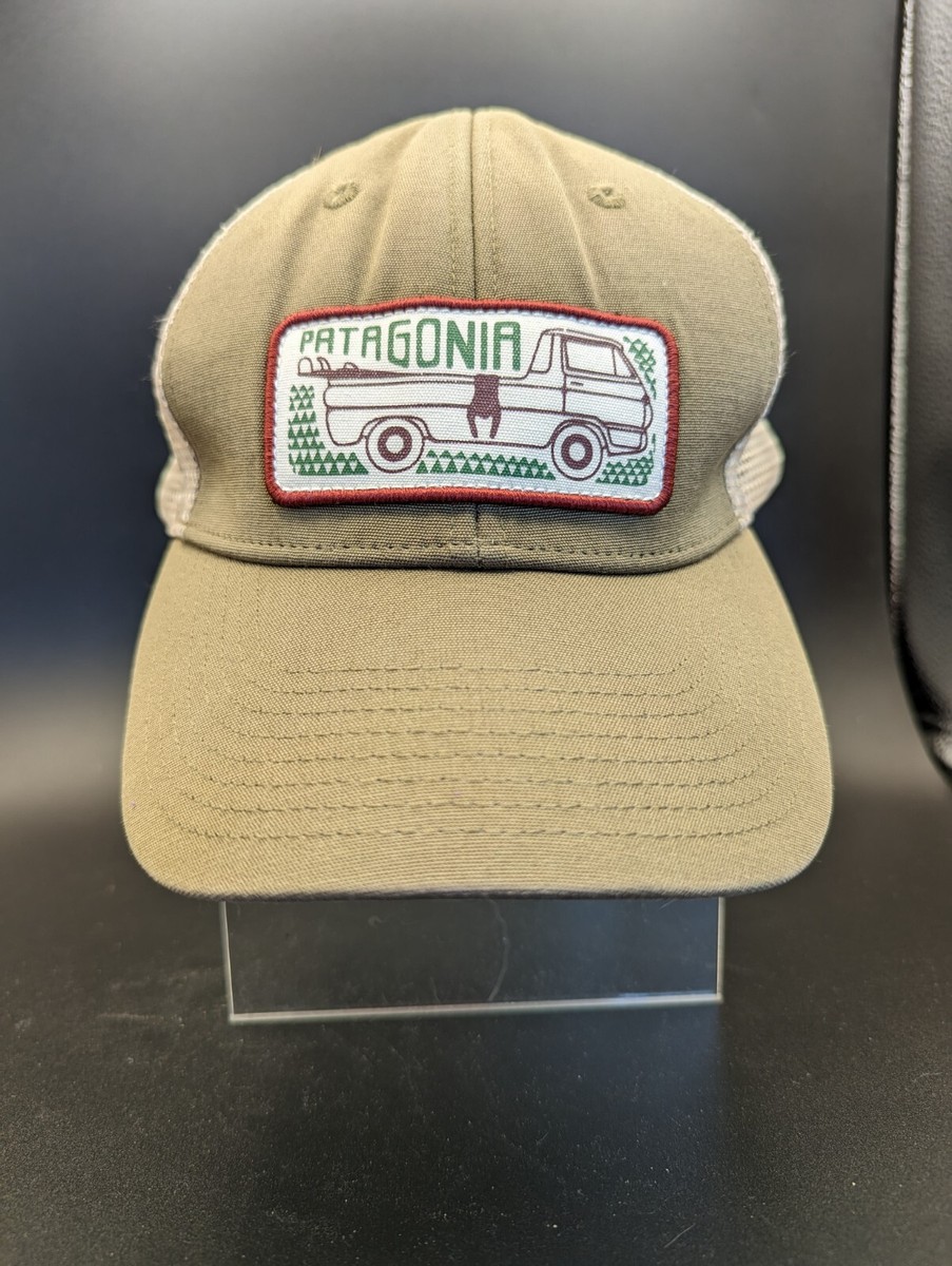 Patagonia Baseball Cap Trucker Hat PICKUP LINES Patch Fatigue