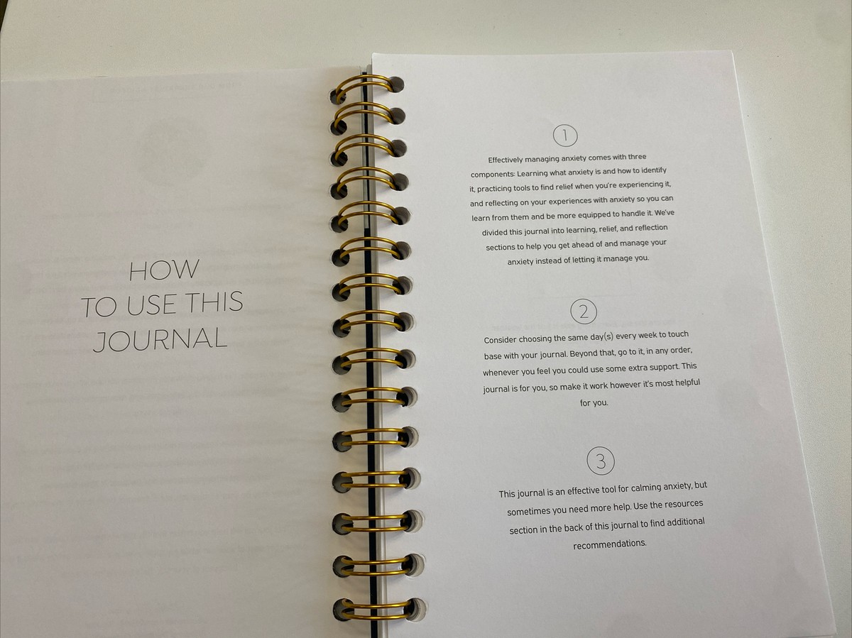 Promptly Journal Peace of Mind a journal to calm anxiety Brand new 