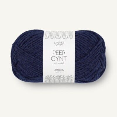 PEER GYNT von SANDNES GARN - MARINE (5575) - 50 g / ca. 91 m Wolle