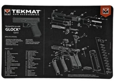 Pistol Mat for Glock Gen5 11"x17" Mat