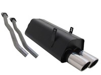 Novus Sportauspuff Gruppe N 2X90Mm Sr-Design BMW E36 (3/B, 3/C) 325I