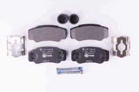 Hella 8DB 355 010-411 Bremsbelagsatz, Scheibenbremse FüR CitroËN Fiat Peugeot