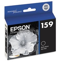 Genuine Epson R2000 T159 Matte Black Ink 159 T15820 Hi-gloss Photo Printer -new Genuine Epson R2000 T159 Matte Black Ink 159 T15820 Hi-gloss Photo Printer -new
