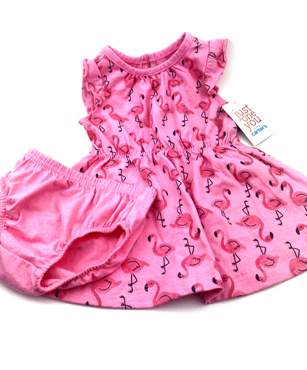 Robe Bébé Fille Just One You By Carter's – Taille 3 Mois – Occasion Très Bon état
