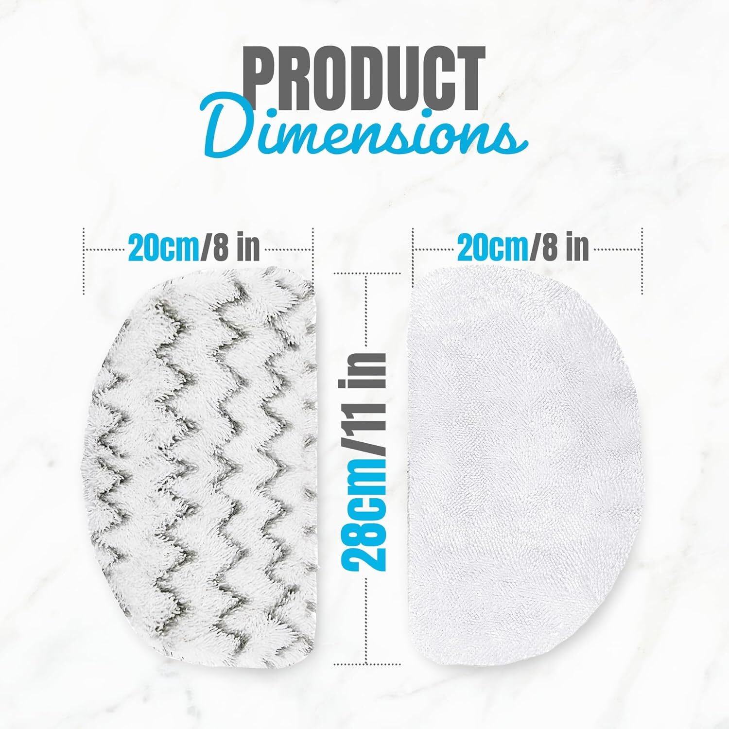 Bissell Powerfresh Steam Mop 1940 1440 Replacement Pads 4 Pack