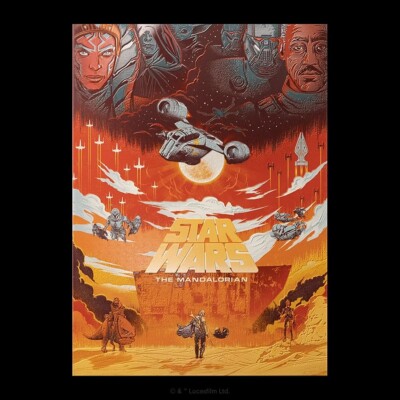 Displate Limited Edition The Mandalorian Saga neu OVP - Star Wars